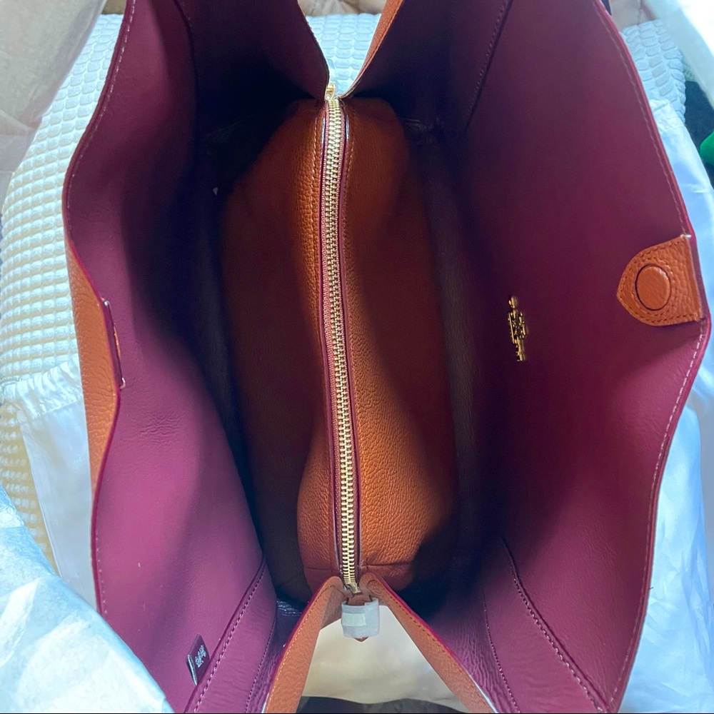 BNWT Coach Hobo Leather Shoulder Bag - Picture 7 of 8